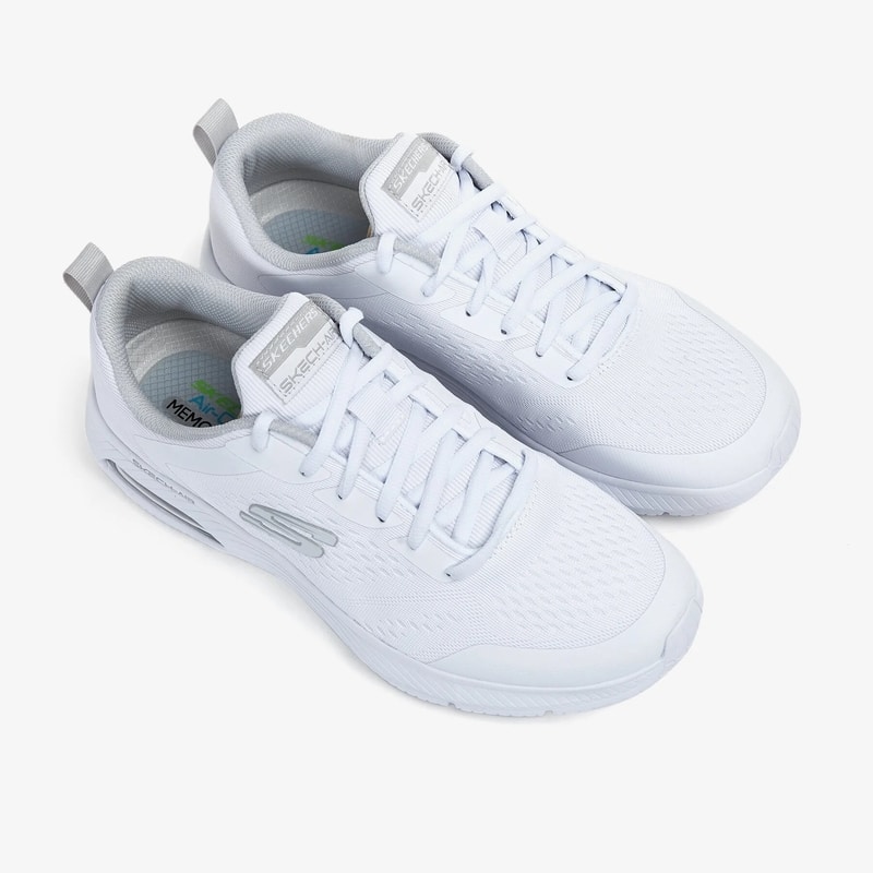 Skechers Dyna-Air-Pelland Erkek Beyaz Spor Ayakkabı (52559 WHT) Skechers Dyna-Air-Pelland Erkek Beyaz Spor Ayakkabı (52559 WHT)